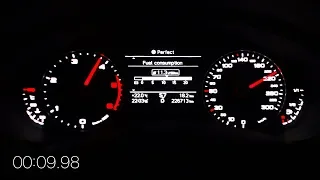 Audi A7 3.0 TDI - Acceleration 0-235 (TOP SPEED)