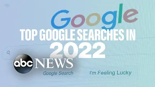 Top US Google searches of 2022