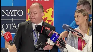 Declarațiile de presă ale ministrului Bogdan Aurescu, la finalul Summitului NATO de la Madrid