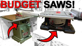 Budget Saw VS Budget Saw!You CAN Afford & Have the space!