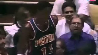 Isiah Thomas 25 points 3rd quarter sprained ankle NBA Finals 1988 vs Los Angeles Lakers