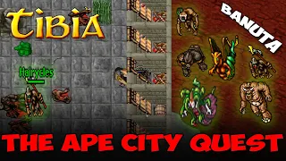 WAŻNE ZADANIE - Tibia - The Ape City Quest - BANUTA TIBIA