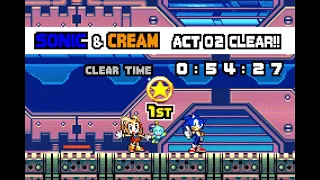 Sonic Advance 3 - Ocean Base 2: 54"27 (Sonic + Cream) (Speed Run)