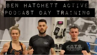 Ben hatchett day training with K.O.Ts legend bare knuckle couple Liam and Mathilda Wilson  #podcast