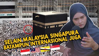 SELAIN MALAYSIA SINGAPURA BATAMPUN BOLEH BERANGKAT KE MADINAH DAN MEKAH JUGA, INTERNASIONAL SEMUANYA