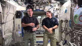 Space Station Crew Discusses Life in Space with Virginia Students