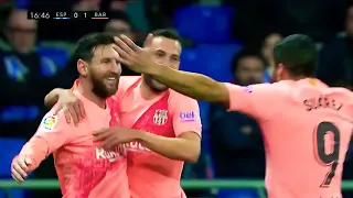 Lionel Messi vs  Espanyol Away 2018