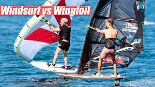 WINDSURF vs WINGFOIL:  it´s not as simple as you think!