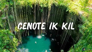 Cenote Ik Kil in Mexico is a great place to cool off after a morning at Chichen Itza