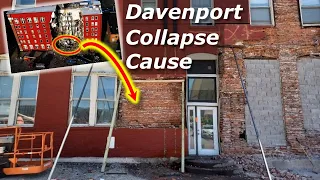 Davenport Building Collapse Cause [SOLVED] Pics Before/After