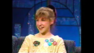 Arsenio Hall - Mayim Bialik from Beaches - 1988 - pre-Blossom