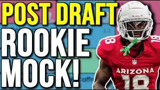 Updated 2024 Dynasty Rookie Mock Draft! (Post NFL Draft)