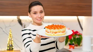 PERFECT salad "Tenderness" for the New Year 🎄 🎄 🎄