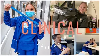 A DAY IN THE LIFE OF A NURSING STUDENT | CLINICAL EDITION