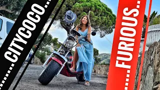 GranScooter CityCoco FURIOUS 4kW 60 km/h eMoped - Vacation Review  - Pickup amongst Mopeds !!!
