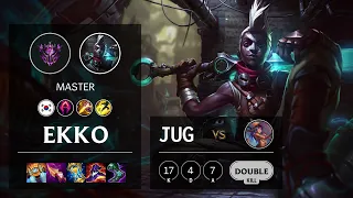 Ekko Jungle vs Lillia - KR Master Patch 11.20