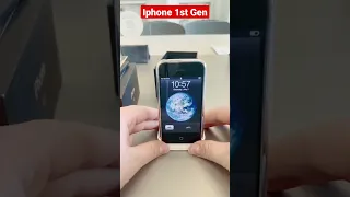 Iphone 1st gen unboxing in 2022 #shorts #ios