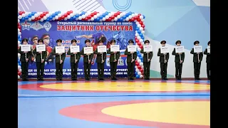 В Новосибирске прошел  турнир по самбо среди силовых структур и кадет "Защитник Отечества"