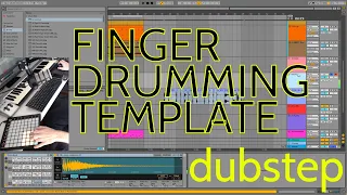Daily Decibel 81 - Finger Drumming Template - Accidental Bass