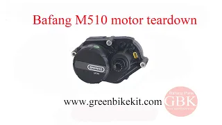 Bafang M510 motor teardown /take apart