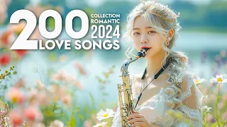 Greatest 200 Romantic Saxophone Love Songs - Music Saxophone Melody Collection 2024