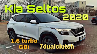 Kia Seltos 1.6 turbo GDi, лучший " Компакт" 2020.