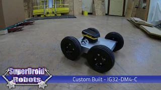 Meet the IG32-DM4-C : A Custom Robot from SuperDroid