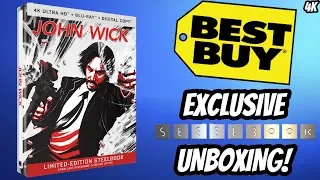 JOHN WICK COLLECTION (Steelbook) Unboxing and Review With Commentary