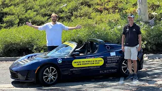 Around The World In A Tesla Roadster, Twice! The Incredible Story Of EV Adventurer Rafael de Mestre