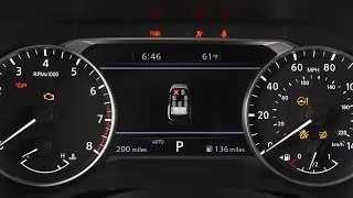 2023 Nissan Pathfinder - Warning and Indicator Lights