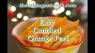 Best Candied Orange Peel Recipe (secret method for extra flavor!)