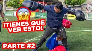 ¡El Último En Salir Del Círculo Gana $10,000! (Boxeo Challenge) PARTE 2