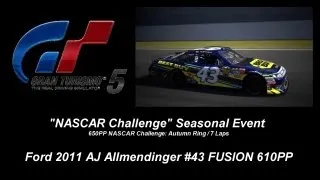 GT5 "NASCAR Challenge" Seasonal Event 2013/03/14 - Autumn Ring