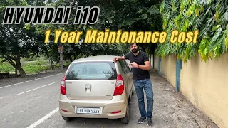 Hyundai i10 One Year Maintenance | Detailed Break-up | Owner Experience