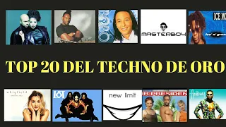 Los 20 mejores TECHNOS DE ORO de los 90 - LO MEJOR DEL TECHNO