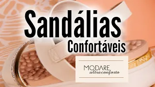 MODARE CALÇADOS | SANDÁLIAS BAIXAS CONFORTÁVEIS | ANABELAS | CHINELOS MODARE ✨