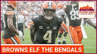 The Cleveland Browns EMBARRASS the Cincinnati Bengals in a DOMINANT Week 1 WIN | Ja'Marr Chase Who??