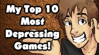 [OLD] Top 10 Most Depressing Games! - Caddicarus