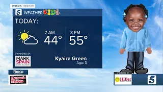 Weather Kids: Tuesday, November 2, 2021