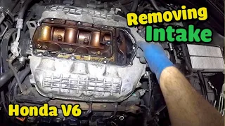 How to remove upper intake manifold on Honda Pilot/Odyssey/RidgeLine or Acura TL/MDX V6 3.5L