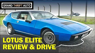 1976 Lotus Elite driving review and road test