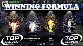 The Winning Formula In Top eleven Football - Part 1- FORMATION COUNTER