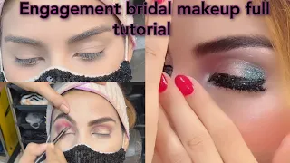 Engagement Bridal Makeup 2024 Full Tutorial Step By Step #makeuptutorial #makeup #fyp #viral #look