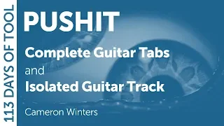 Tool - Pushit - Guitar Cover / Tabs / Isolated Guitar