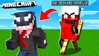 MINECRAFT, ale CO 50 SEKUND DOSTAJĘ KARNY CHALLENGE! *beka*