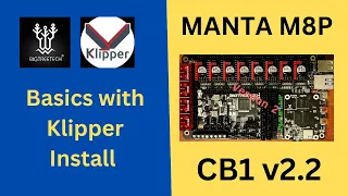 BTT Manta M8P v2 - Basics with CB1 v2.2