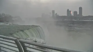 Car stuck on the brink of Niagara Falls has gone over, NYS Parks say