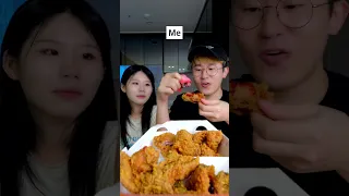 How to eat chicken with a girl