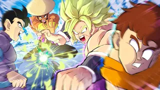 Three Idiots VS Original Raid Boss DBS Broly Rematch