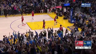 Klay Thompson SHOCKED bay area Crowd after insane shot vs Portland